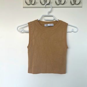 Zara cropped knit